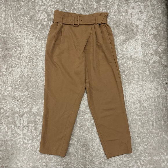 Wilfred for Aritzia Tapered Tailored Tan Work Pants | Musseaux Pant - Size Small - Picture 5 of 14